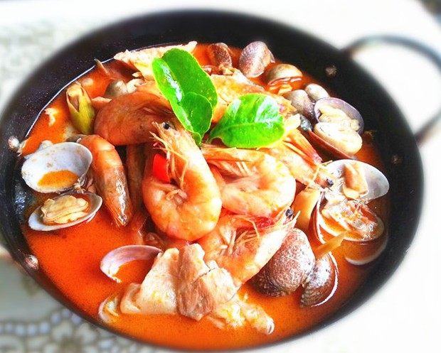 泰式冬阴功汤 - 冬阴功汤是泰国名菜之一,酸酸辣辣,香香的,不管何时都