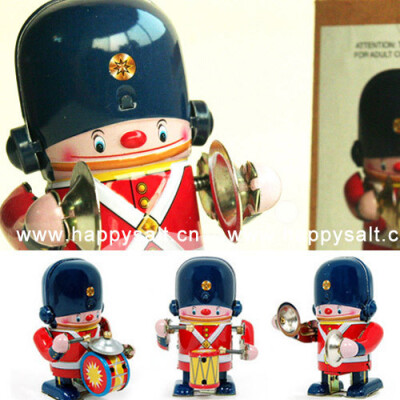 фhappysalt 经典怀旧铁皮玩具 英国皇家护卫队小乐手 3款 太怀念了啊