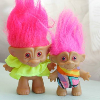 90年代玩具troll Doll 巨魔娃娃丑娃霹雳少女们 堆糖 美图壁纸兴趣社区