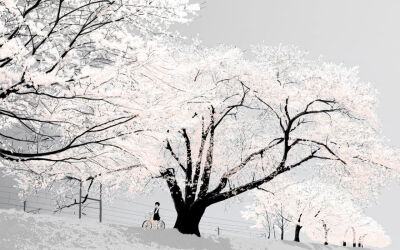 一个人的下雪天.