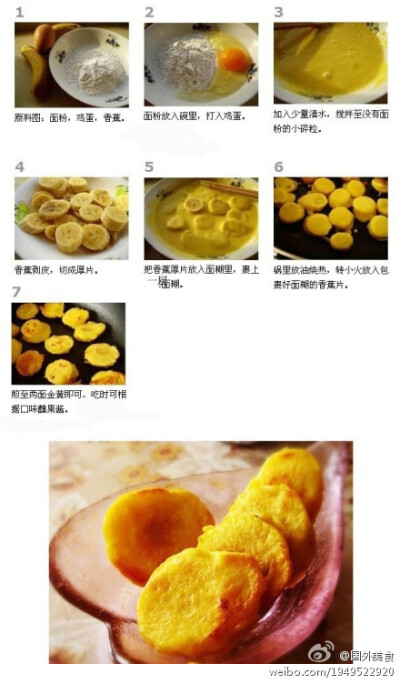 脆皮香蕉(少油版 制作难度 简单 所需时间 十分钟 菜品口味 甜味
