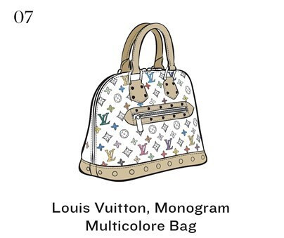 louis vuitton monogram multicolore bag