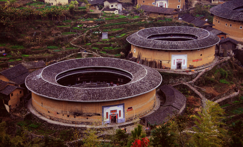 福建圆土楼.值得一去的地方.很惬意的旅途.