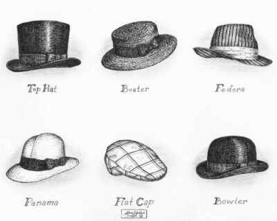 帽子的种类