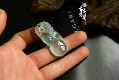 福禄寿翡翠挂件