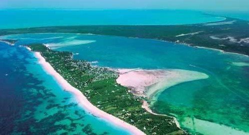 粉色沙滩巴哈马群岛哈勃岛