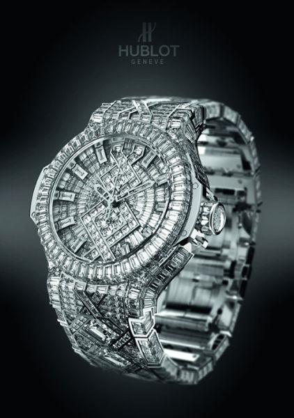 奢华钻石腕表