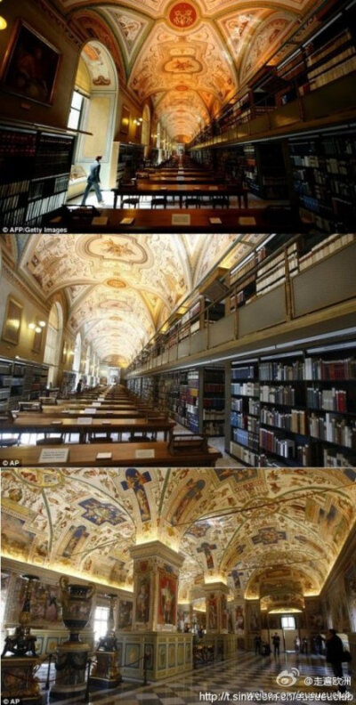 梵蒂冈图书馆(biblioteca apostolica vaticana vatican library)