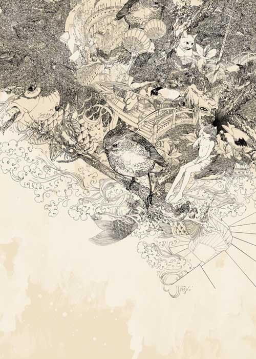 江杉插画作品欣赏