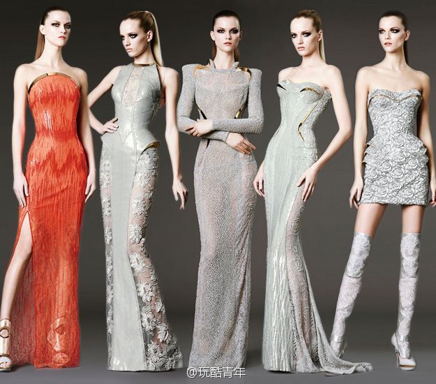 versace2012春夏高级定制女装