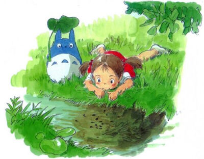 宫崎骏《龙猫》超可爱原画设定赏