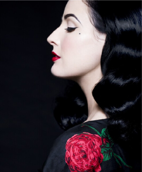 蒂塔·万提斯(dita von teese,复古美人