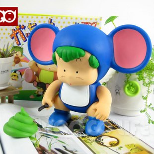 阿拉蕾公仔正版套装模型手办玩具玩偶iq博士机器娃娃 小吉老鼠