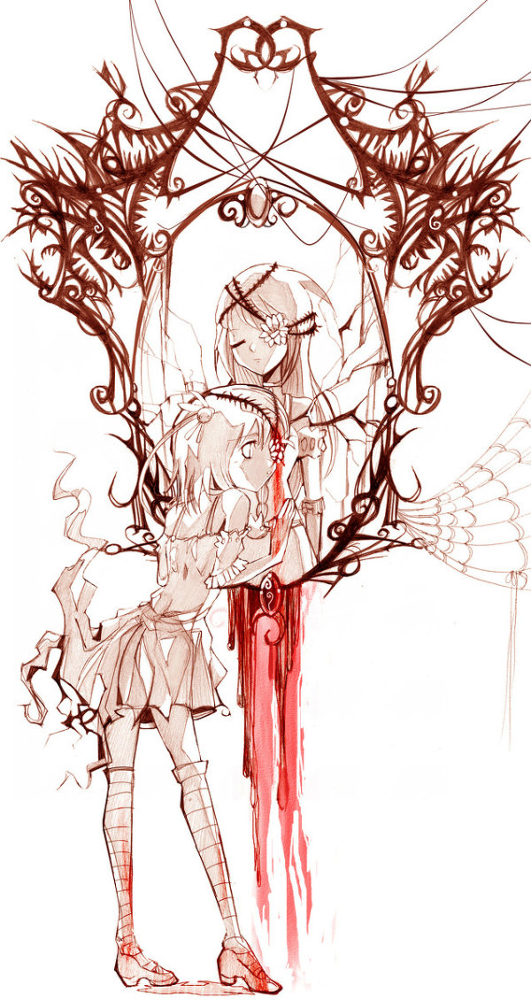 淡淡的少女情怀——漫画欣赏_绘画艺术_绘
