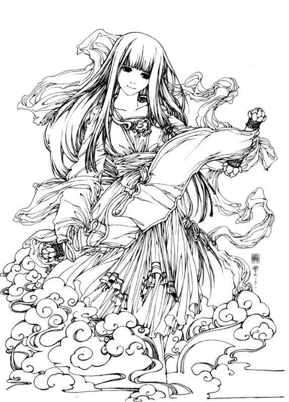 线描漫画