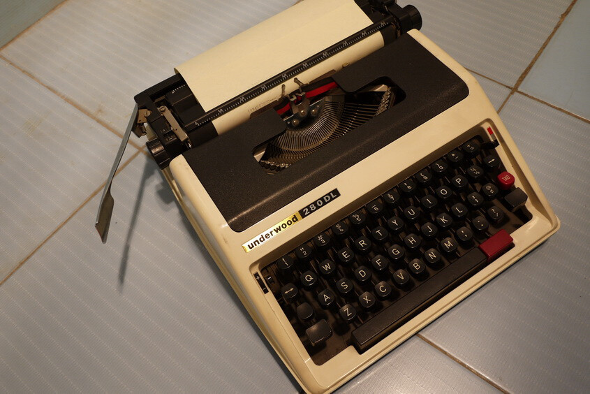 underwood 280dl老式英文打字机