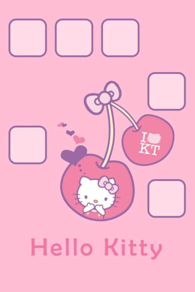 iphone壁纸 wallpaper hello kitty