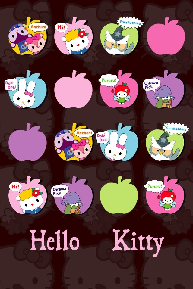 iphone壁纸 wallpaper hello kitty