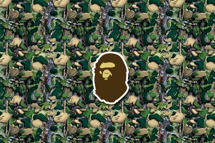 从平面到立体的bape village camo