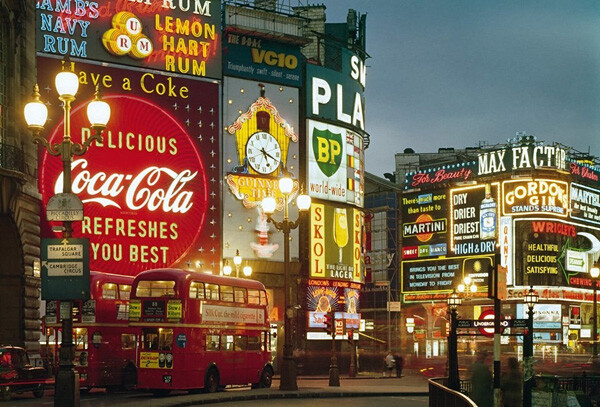 1960年代中期的伦敦街头,来自摄影集《london.