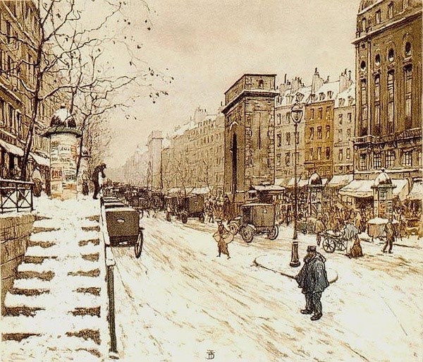 街景速写手绘tavik frantisek simon