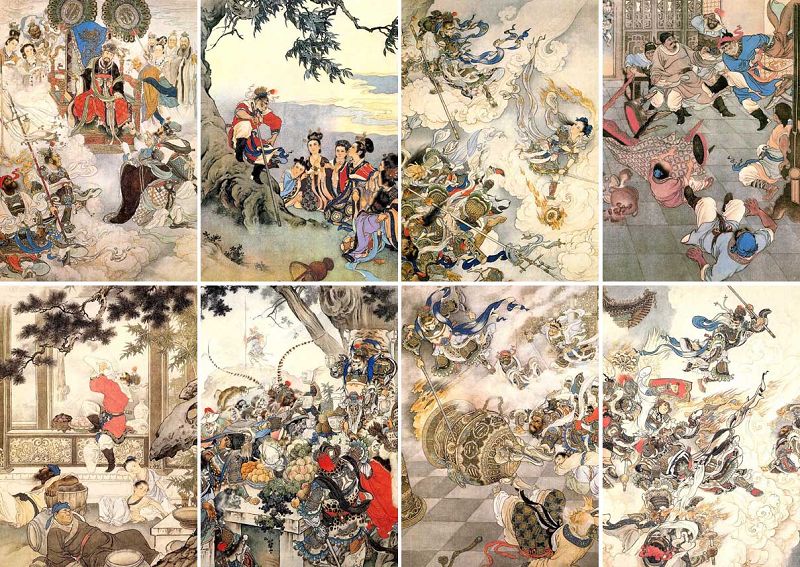 中国风系列~连环画之大闹天宫