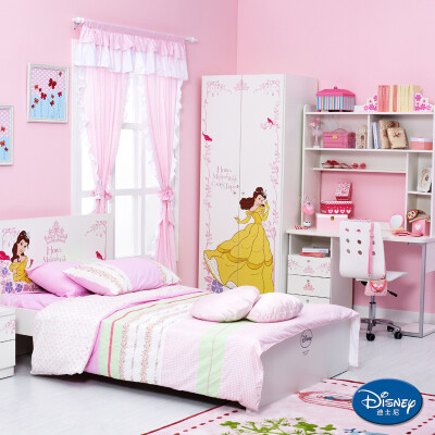 迪士尼 儿童套房组合 公主儿童卧室家具套装 公主许愿屋