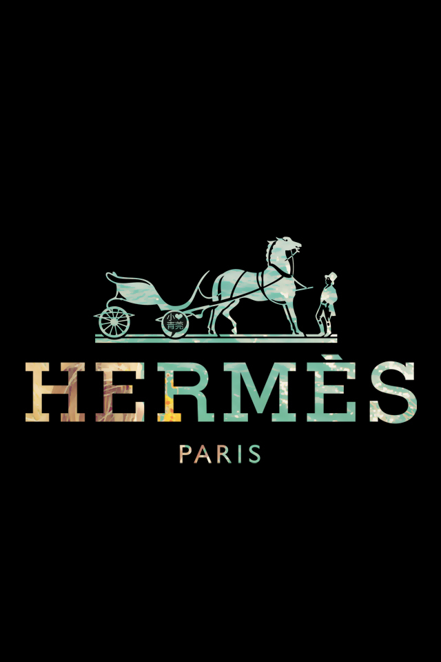 hermes 爱马仕 花色logo iphone壁纸【顾晓城】