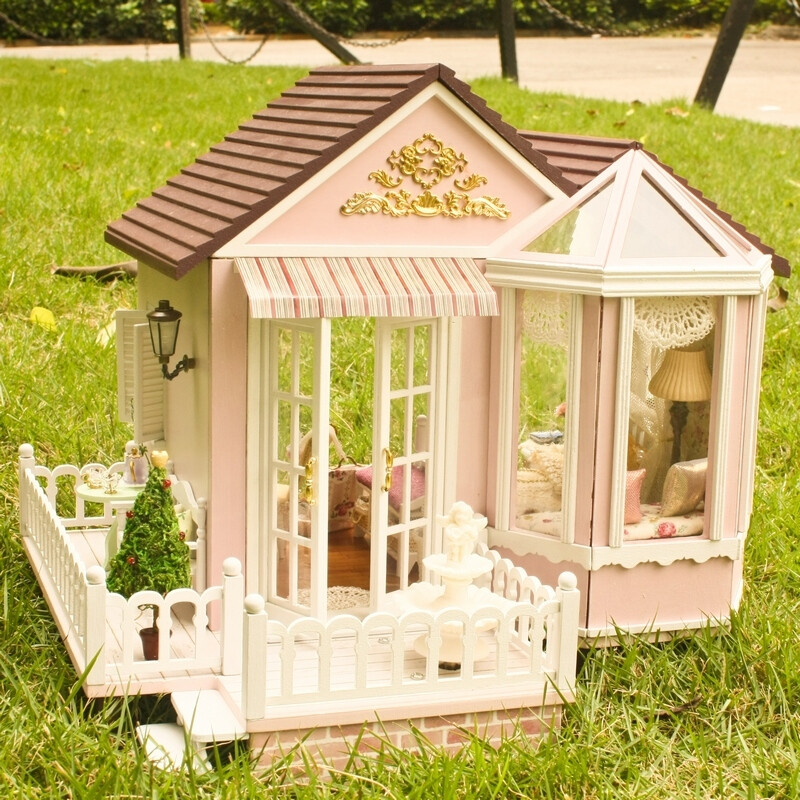 diy小屋 最新款 手工拼装模型大型别墅 …  去看看