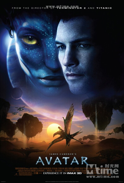 阿凡达avatar(2009 开创imax-3d电影时代 还是一如既往的美式英雄