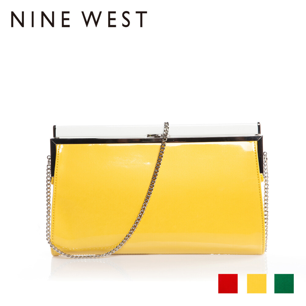 春夏ninewest玖熙糖果色手拿包nw