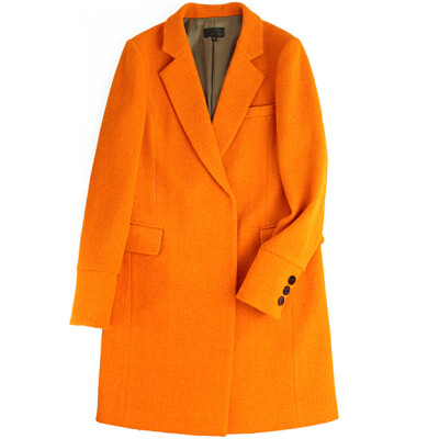 橙色大衣