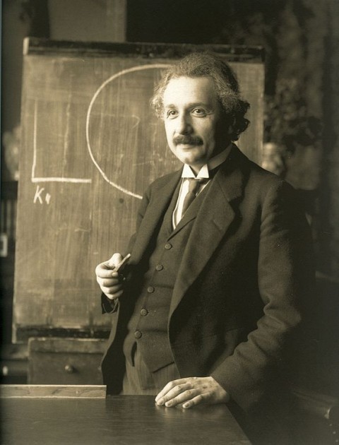 listen as albert einstein reads "the common language of science"