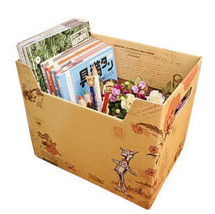 邮票整理桌面收纳盒/无盖储物韩国纸盒/diy收纳箱