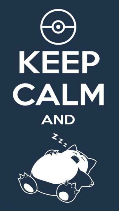 keep calm and sleepzzzzzz----「壁纸 字句 英文 动漫 蓝白」