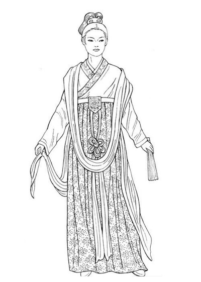 中国古代妇女服饰
