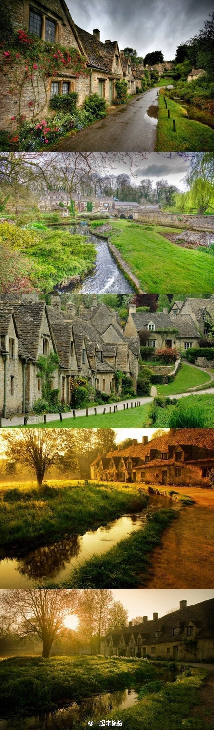 英国bibury——古色古香的小镇乡村,纯净之地.