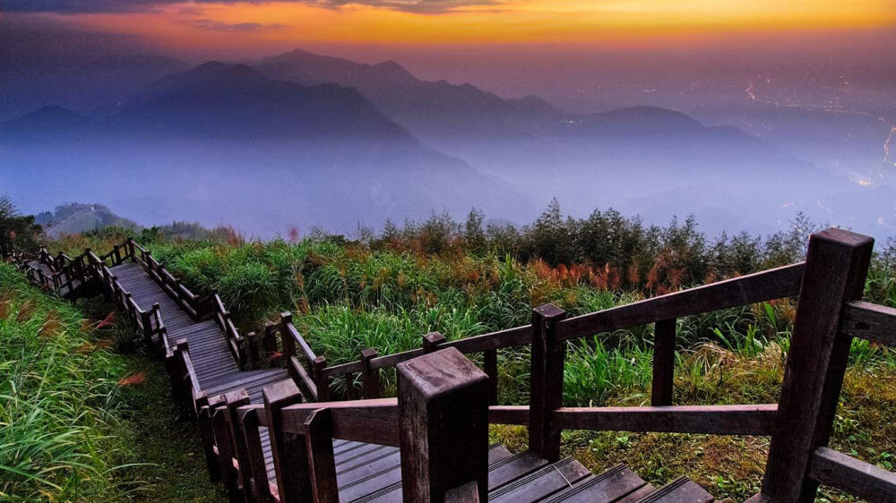 台湾阿里山风景区