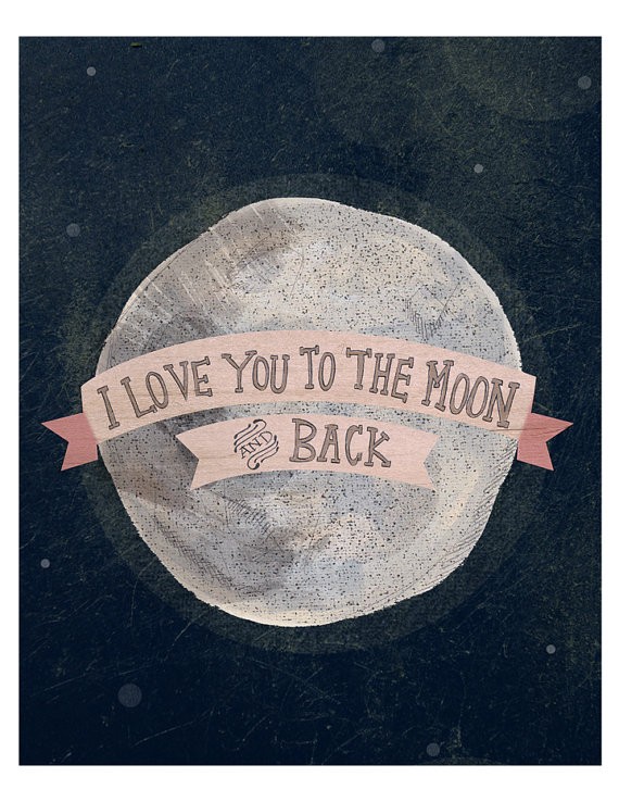 i wish you love me to the moon and back summer'