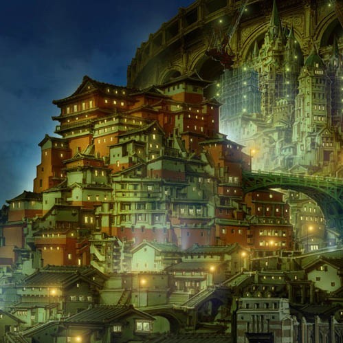 青之驱魔师剧场版场景图