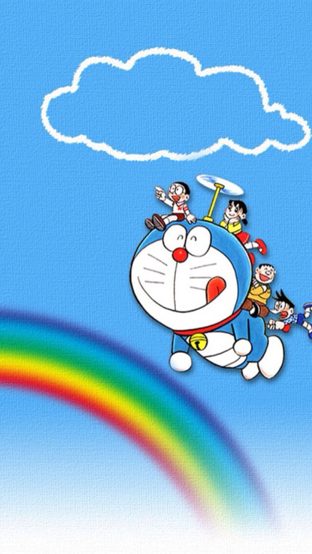 *愤怒de小他的她 iphone5,手机壁纸,背景,机器猫,多啦a梦,doraemon,蓝