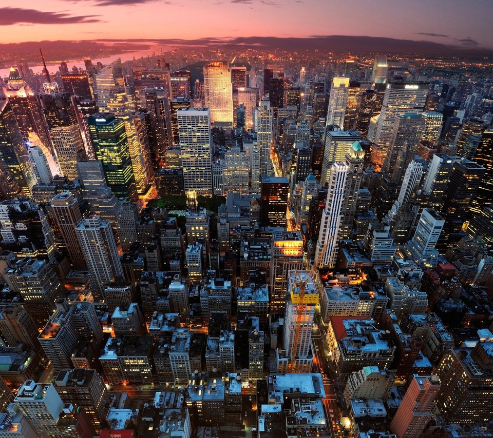 俯瞰 夜景 繁华