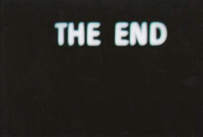 文字the end