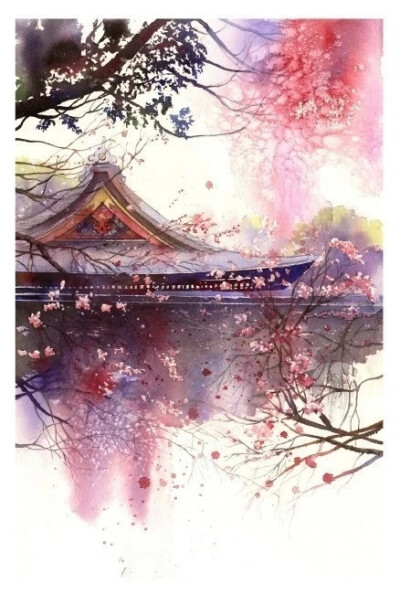 手绘,古风.