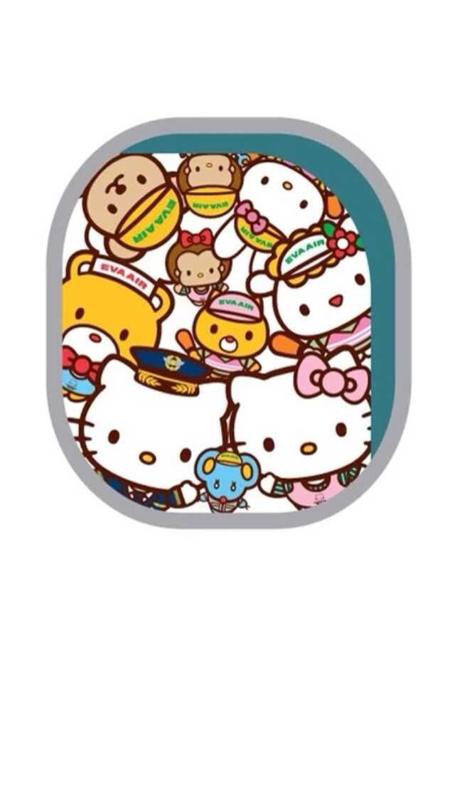 iphone壁纸 iphone5壁纸 hello kitty 白底