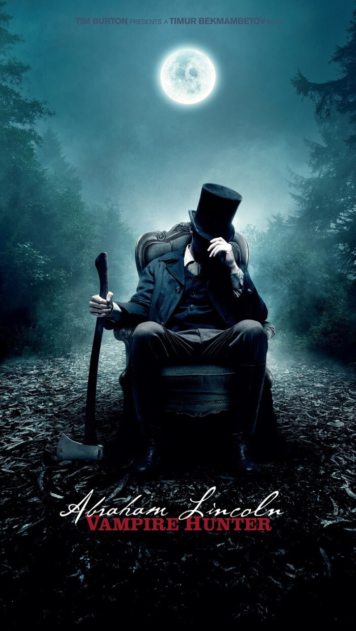 《吸血鬼猎人林肯》电影海报