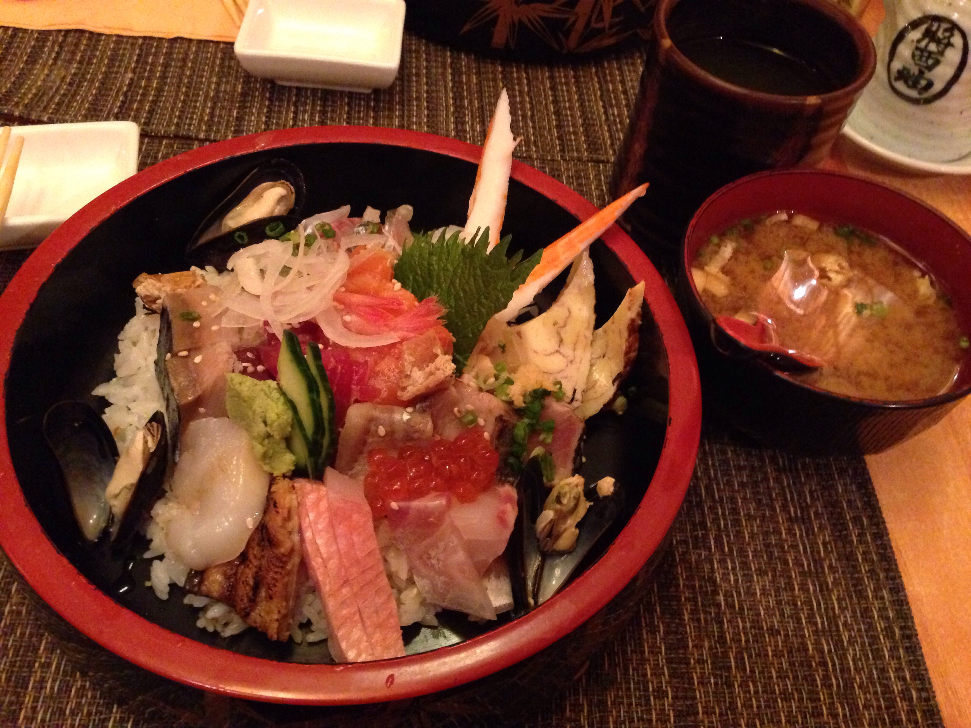 晒美食 日料 鱼生饭