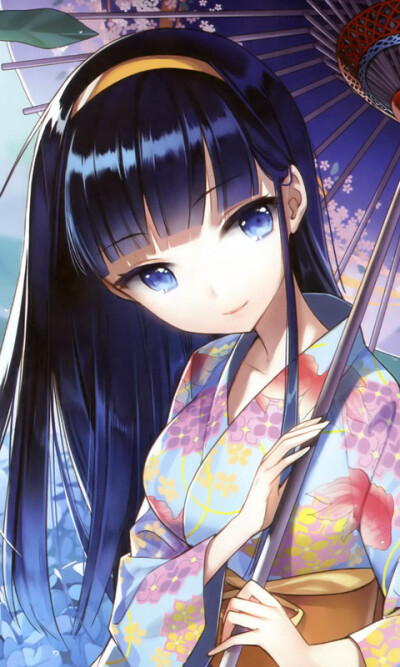 和服少女 动漫