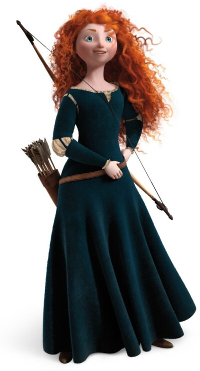 梅莉达公主merida《勇敢传说》merida is a princess by birth and an