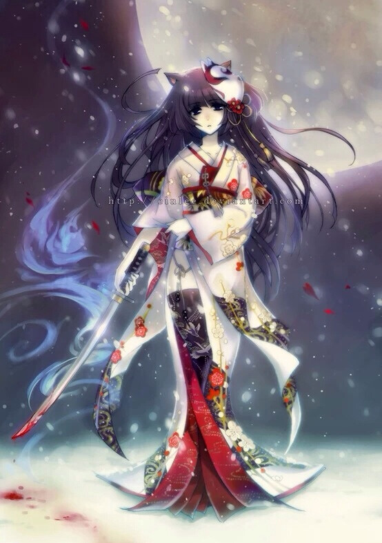 彼岸花.手绘,古风. - 堆糖,美图壁纸兴趣社区